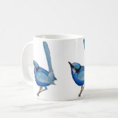 Blauwe vogelMok Koffiemok (Voorkant links)