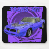 Blauwe vogelpest muismat (Voorkant)