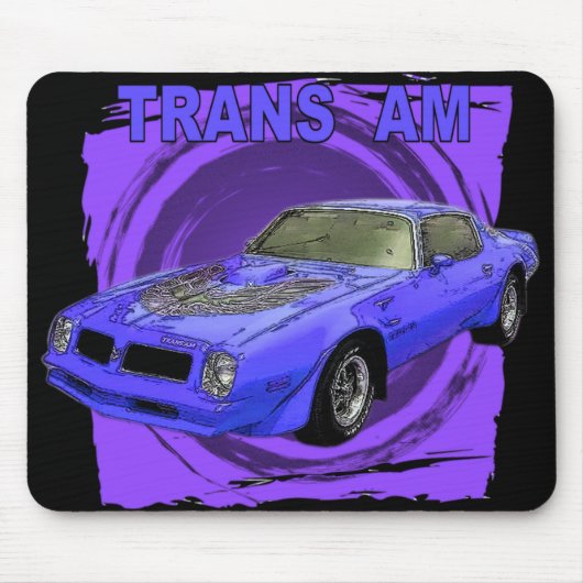 Blauwe vogelpest muismat (Voorkant)