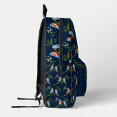 Blauwe vogels Blauwe Rugzak (Links)