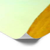 Blauwe vogels Bleekblauw & Groen Poster (Hoek)
