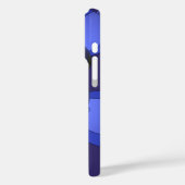 Blauwe vogels Case-Mate iPhone case (Achterkant / Links)