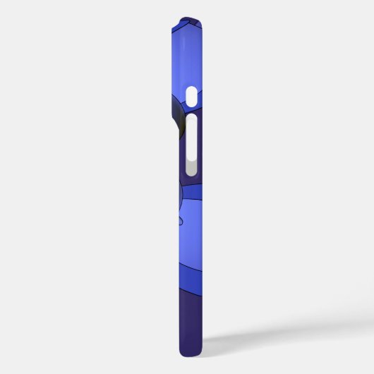 Blauwe vogels Case-Mate iPhone case (Achterkant / Links)