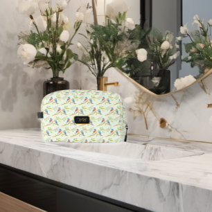 Blauwe vogels Dopp Kit Lichtgroen Toilettasje