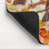 Blauwe vogels muismat (Hoek)