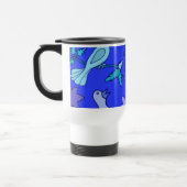 Blauwe vogels reisbeker (Links)