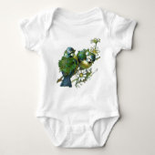  blauwe vogels romper (Voorkant)