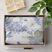 Blauwe Vogels Tissuepapier (Geschenk)