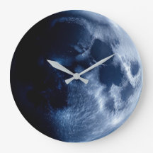 Blauwe Volle Maan Hemelse Ruimte Astronomie