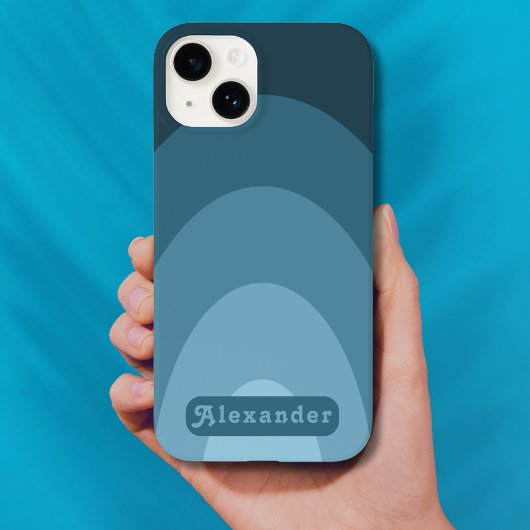 Blauwe voornaam zoeken Case-Mate iPhone case