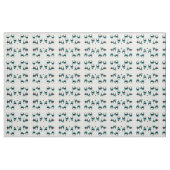 blauwe vormen Mid Century Moderne Stof (Yard (91,4 cm))