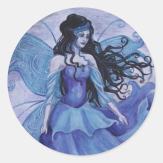 Blauwe vorst- stickers