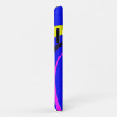 Blauwe vortex Case-Mate iPhone case (Achterkant/rechts)
