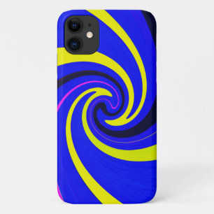 Blauwe vortex Case-Mate iPhone case