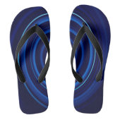 Blauwe Vortex Heren Slipper (Voetbed)