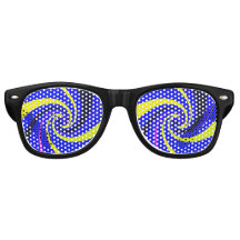 Blauwe vortex