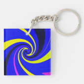 Blauwe vortex sleutelhanger (Achterkant)
