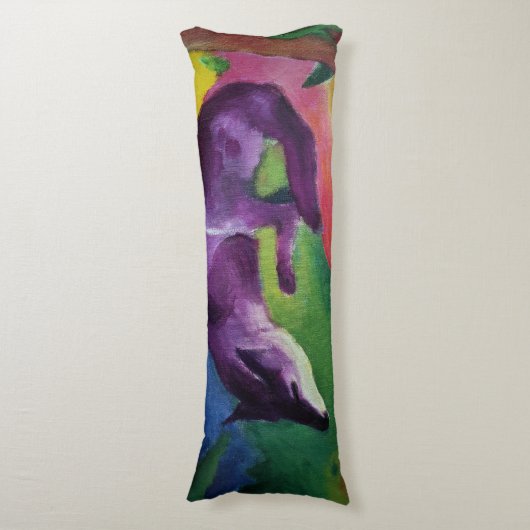 Blauwe vos, 1911 lichaamskussen (Voorkant Verticaal)