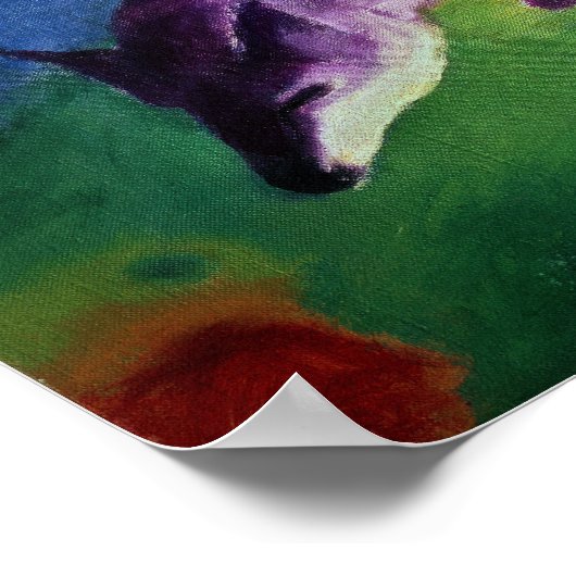 Blauwe vos, 1911 poster (Hoek)