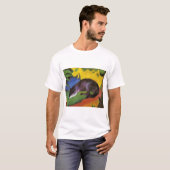 Blauwe vos (van Franz Marc) T-shirt (Voorkant volledig)