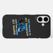 Blauwe Vrachtwagen Snelheid Road Passion Home Driv Case-Mate iPhone Case (Achterkant (horizontaal))