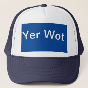 blauwe vrachtwagen trucker pet