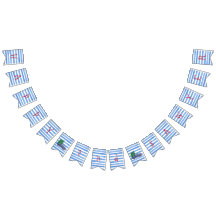 Blauwe vrachtwagenboom Gedekte jaarbanner