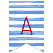 Blauwe vrachtwagenboom Gedekte jaarbanner Vlaggetjes (Tweede vlag)