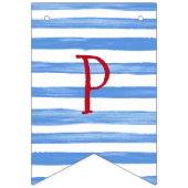 Blauwe vrachtwagenboom Gedekte jaarbanner Vlaggetjes (Derde vlag)