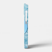 Blauwe vrede Case-Mate iPhone case (Achterkant / Links)