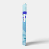 Blauwe vrede Case-Mate iPhone case (Achterkant / Rechts)