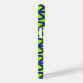 Blauwe Vredestekens Case-Mate iPhone Case (Achterkant / Rechts)