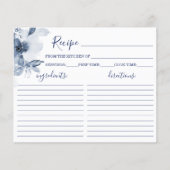 Blauwe Vrijgezellenfeest Ontvangt Kaart (Voorkant)