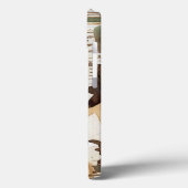 Blauwe vrouw Case-Mate iPhone case (Achterkant / Links)