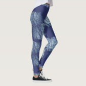 Blauwe Vrouw Leggings (Rechts)