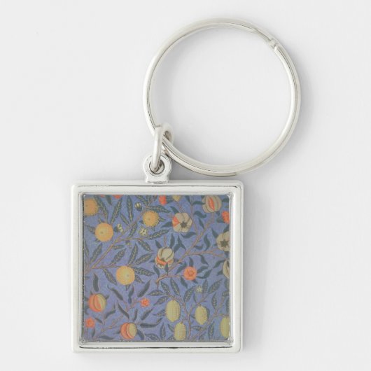Blauwe vruchten" of "Pomegranaat" Sleutelhanger (Voorkant)