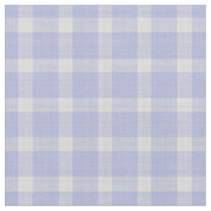Blauwe Waas Geruite Gingham Stof