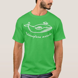 blauwe walvis 67 t-shirt