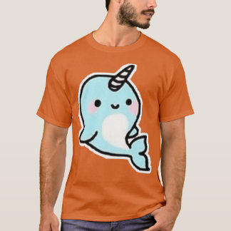 blauwe walvis 74 t-shirt