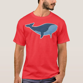 blauwe walvis 75 t-shirt
