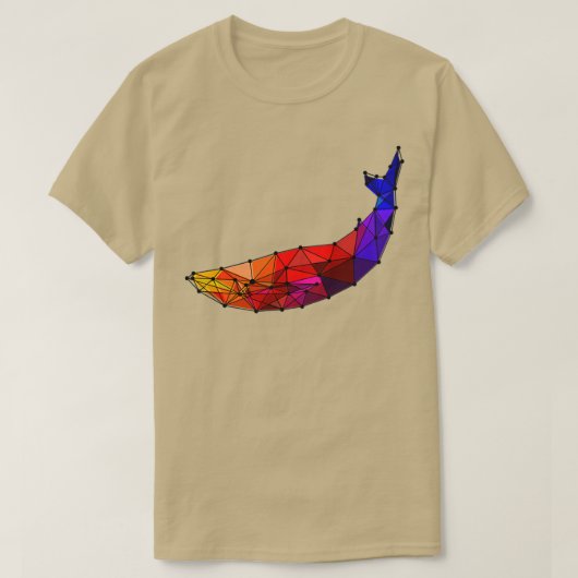 Blauwe walvis 9 1 t-shirt (Design voorkant)