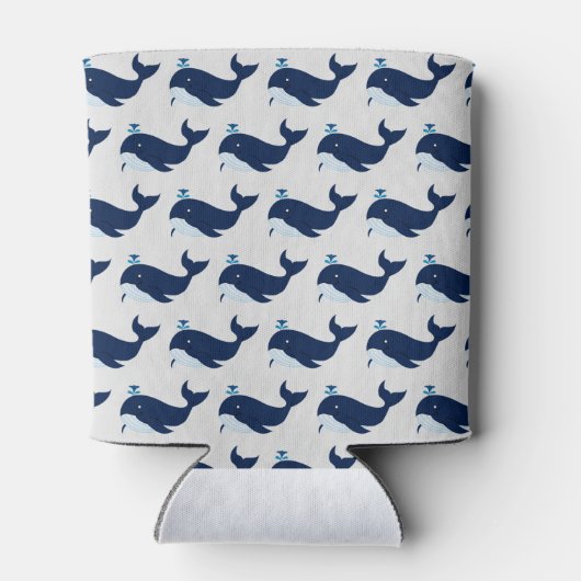 Blauwe walvis, autisch blikjeskoeler (Achterkant)