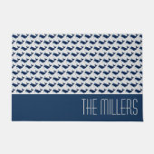 Blauwe walvis, autisch deurmat (Voorkant)