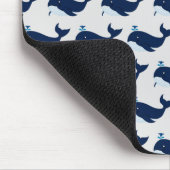 Blauwe walvis, autisch muismat (Hoek)