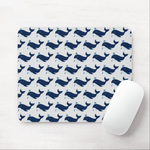 Blauwe walvis, autisch muismat
