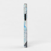 Blauwe Walvis Golf Art Case-Mate iPhone Case (Achterkant/rechts)