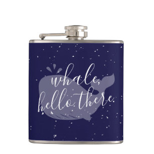 Blauwe walvis, Hallo erlenmeyer Heupfles