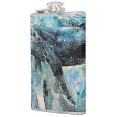 Blauwe walvis heupfles (Links)