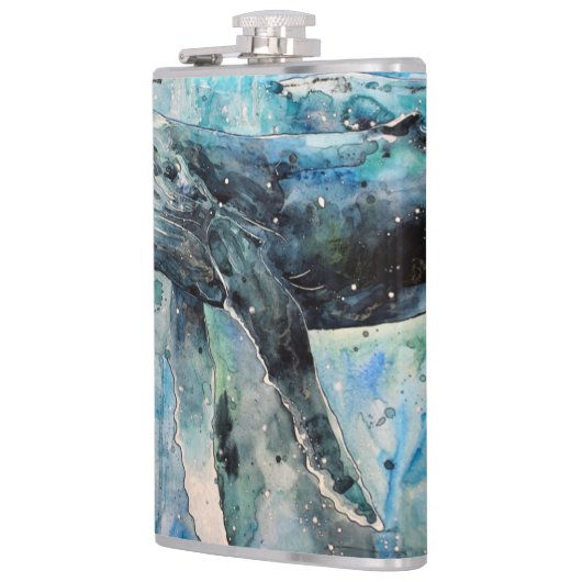 Blauwe walvis heupfles (Links)