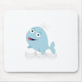 Blauwe walvis muismat (Voorkant)